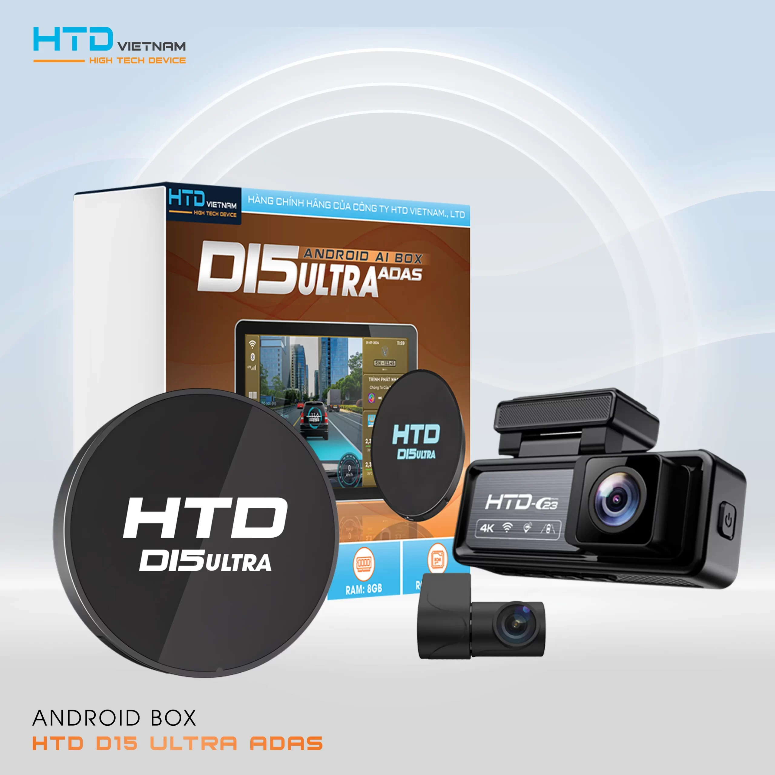 Camera ADAS+Android Box cho ô tô