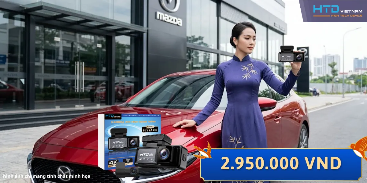 giá tiền camera hành trình cho ô tô C23-4K Dual ADAS