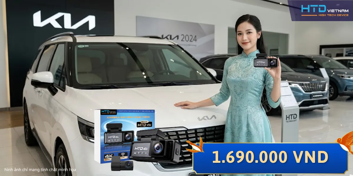 giá tiền camera hành trình cho ô tô C23-4K Dual ADAS