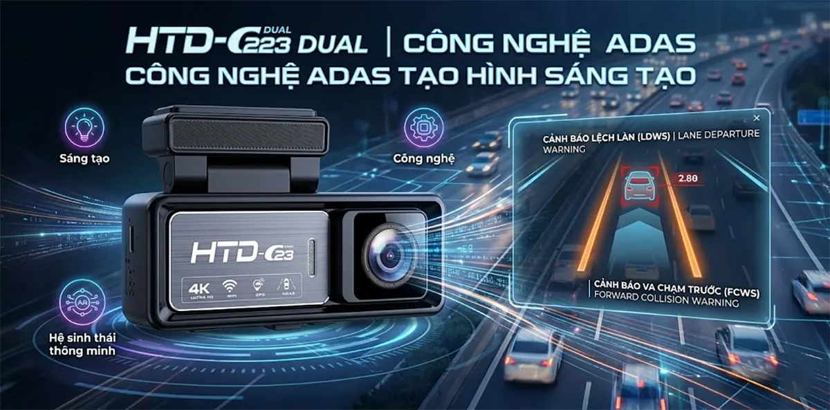 Công nghệ cảnh báo ADAS cho camera hành trình cho ô tô