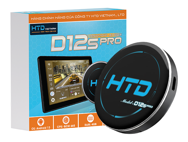 android box cho ô tô d12s pro