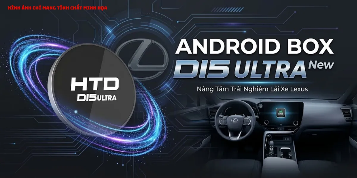 Android Box D15 Ultra New cho ô tô