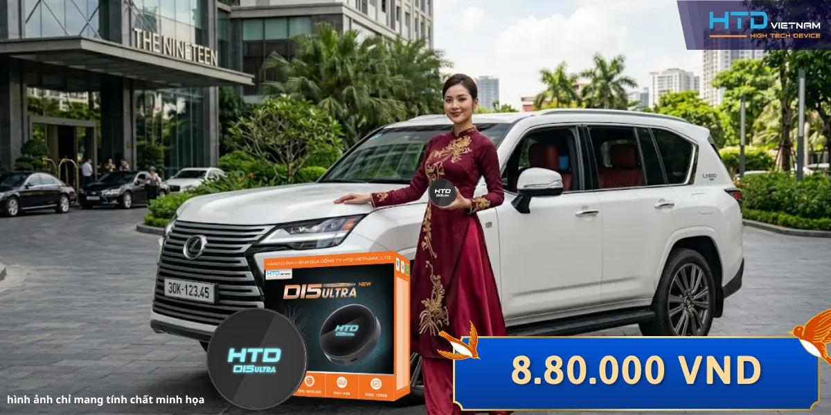 Lexus LX 600 VIP vẫn cần Android Box