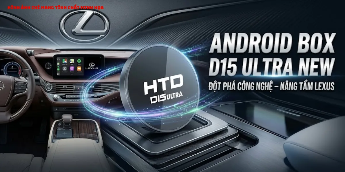 Android Box D15 Ultra New cho ô tô