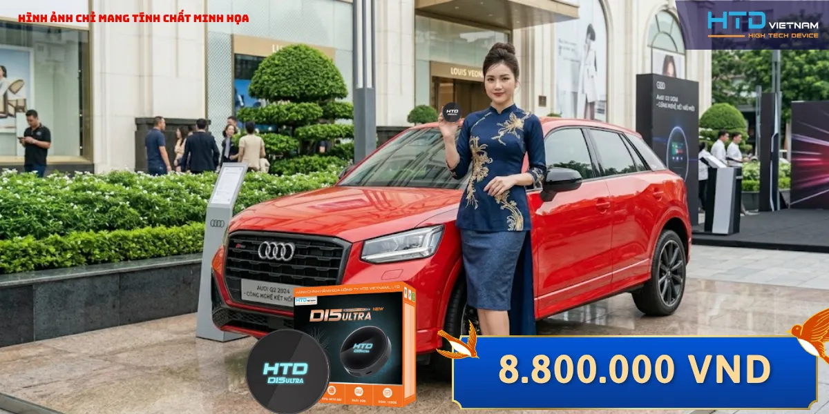 D15 Ultra New - Android Box cho ô tô Audi