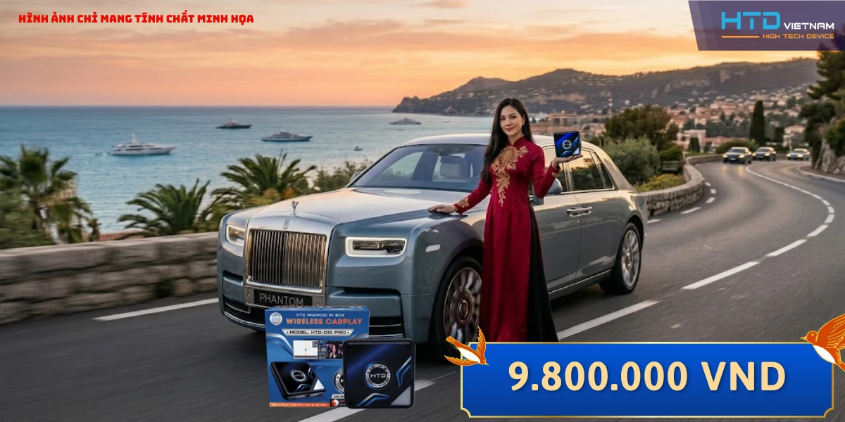 Android Box D10 PRO cho Rolls-Royce Phantom EWB