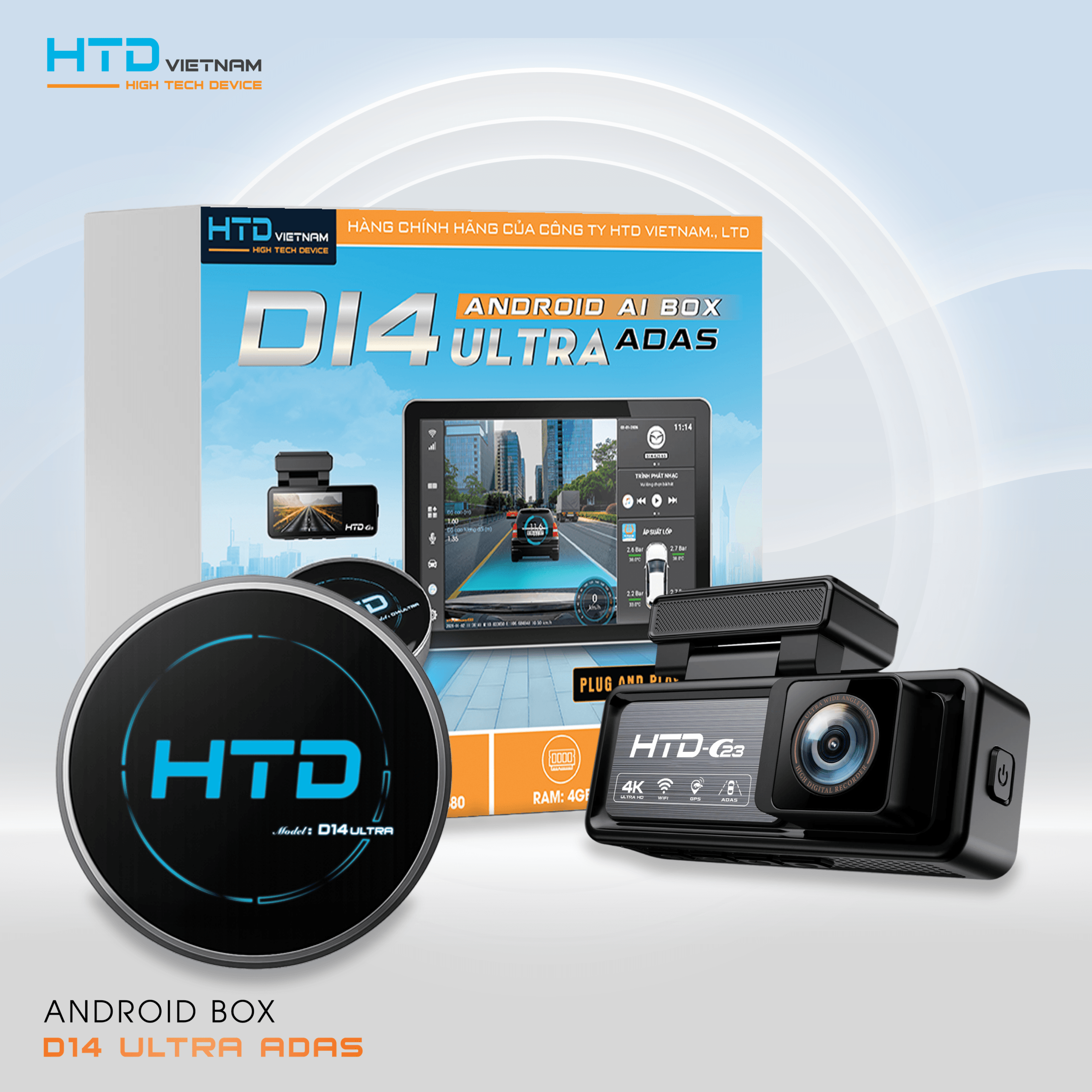 Android Box cho ô tô có tính năng ADAS