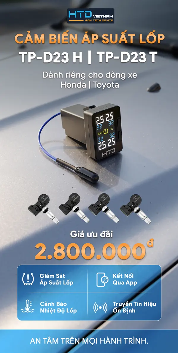 cảm biến áp suất lốp chờ van trong