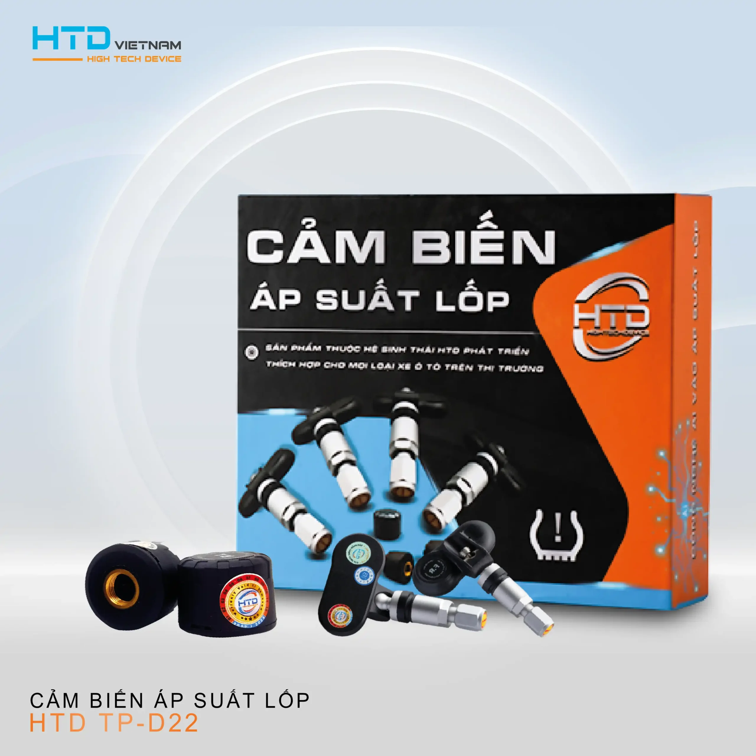 Cảm biến áp suất lốp tích hợp android box