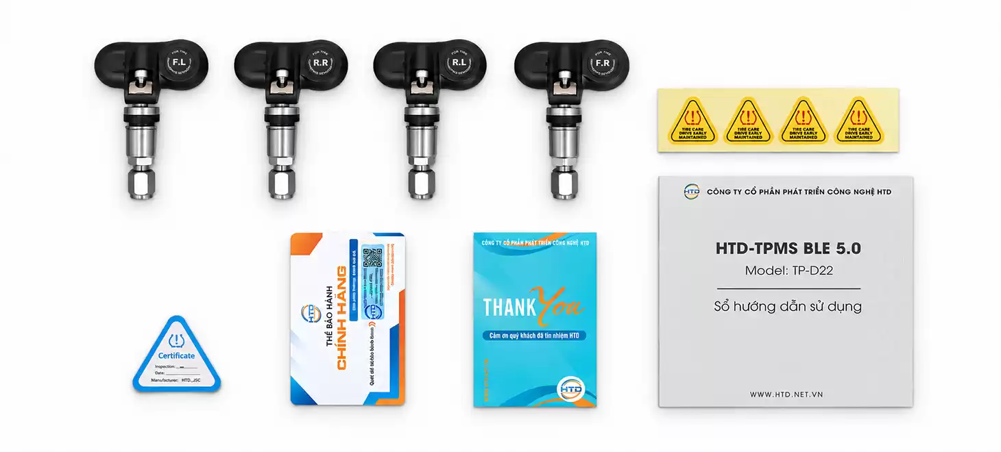 Mở hộp van trong TPMS TP-D22