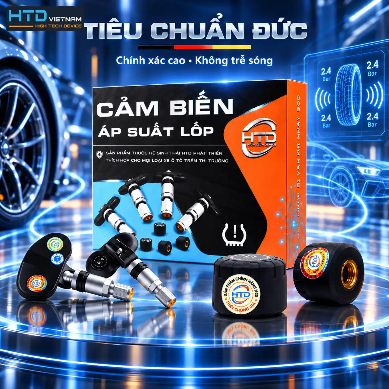 Chip Infineon Đức cảm biến áp suất lốp TPMS TP-D22