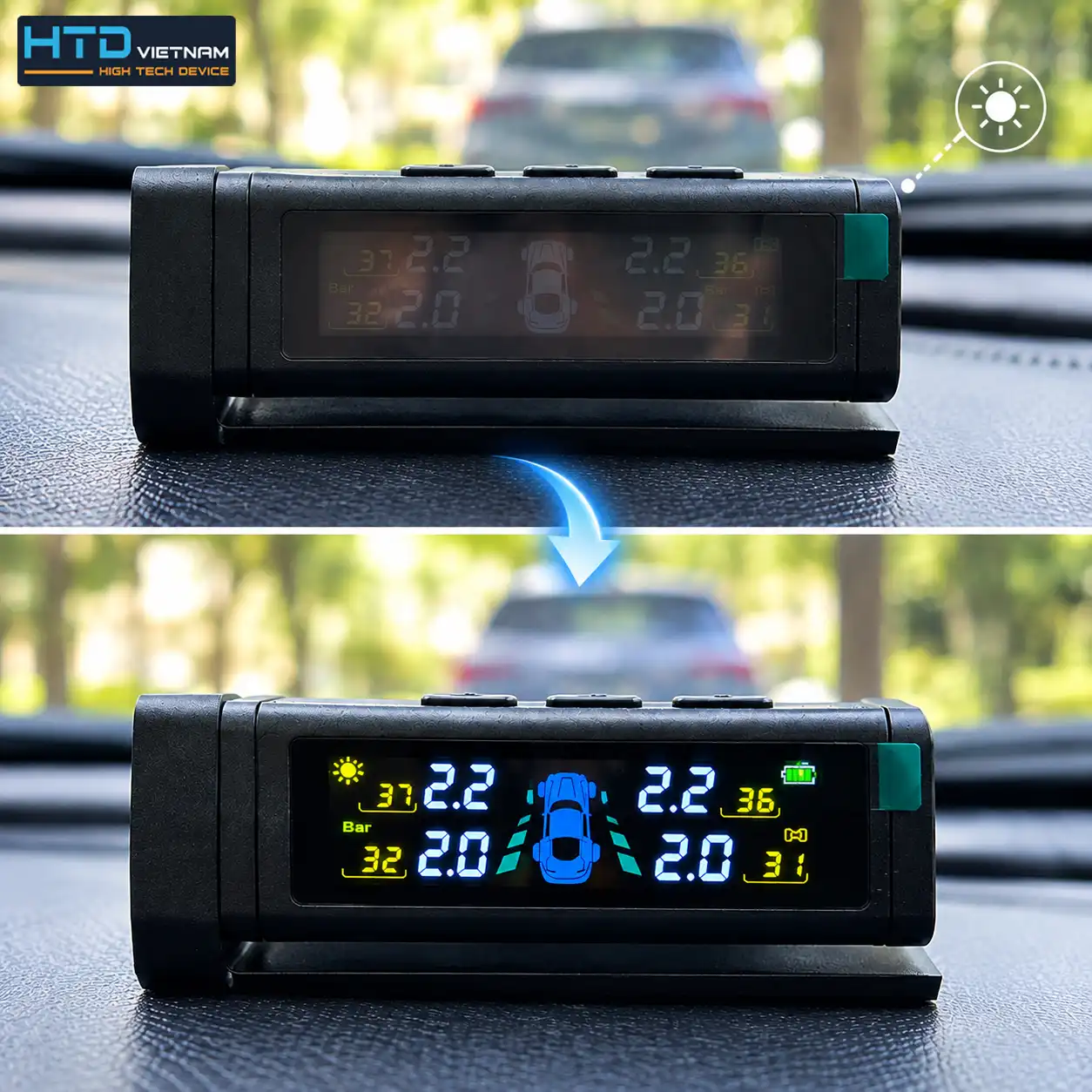 Cảm biến rung tự động bật tắt TPMS TP-D24