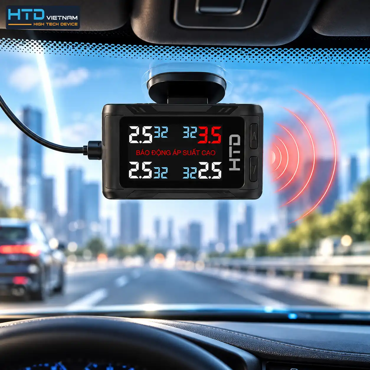 Cảnh báo rò rỉ khí TPMS TP-D26G