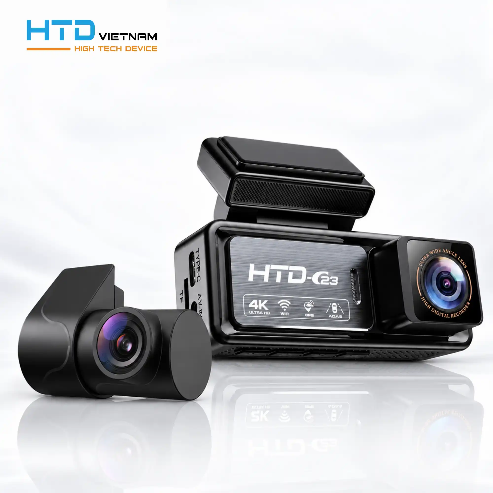 Camera Hành Trình HTD C23-4K DUAL