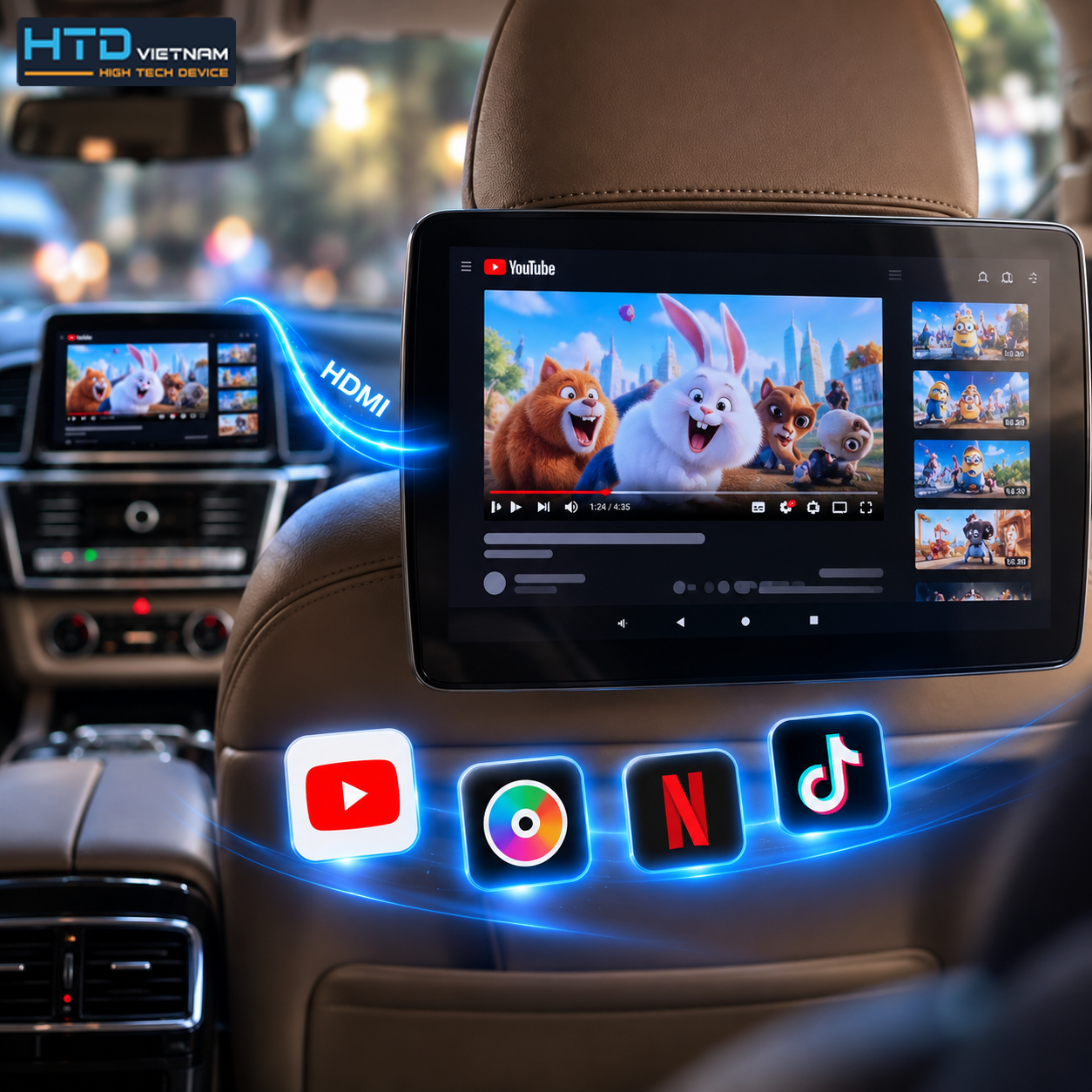 Cổng HDMI và giải trí không giới hạn