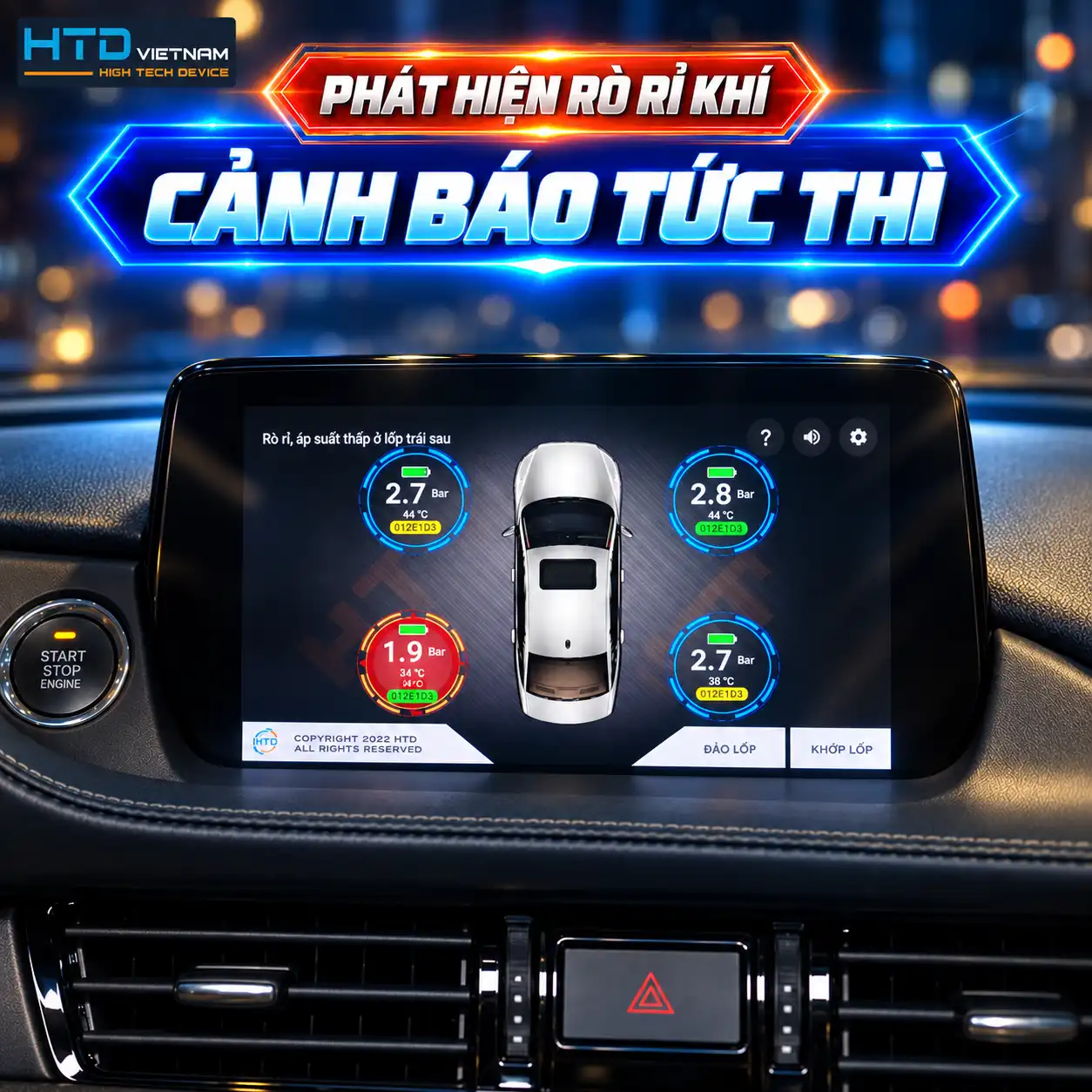 Cảnh báo rò rỉ khí
