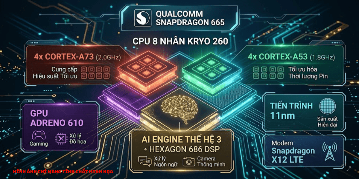 cấu hình, chip Qualcomm Snapdragon 665