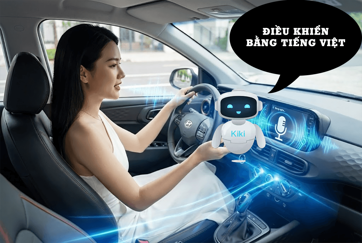Android Box cho Hyundai Grand i10 Sedan – thiết kế tối giản, cắm là chạy, nâng tầm trải nghiệm lái xe hiện đại