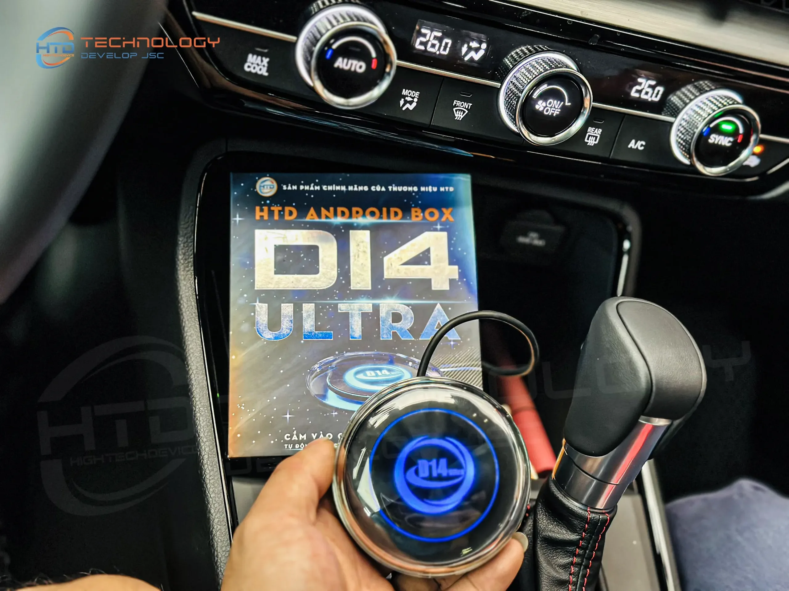 Android Box cho ô tô Honda - model D14 Ultra