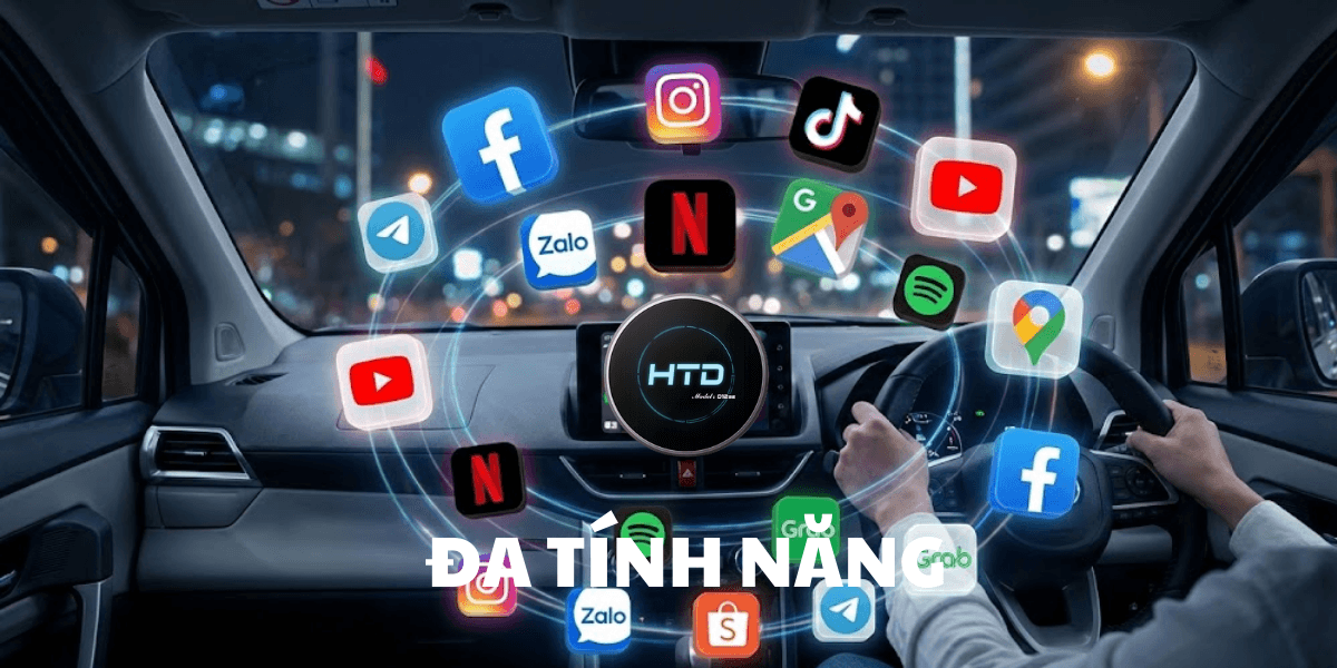 Android Box cho Toyota Veloz Cross Top cấu hình mạnh