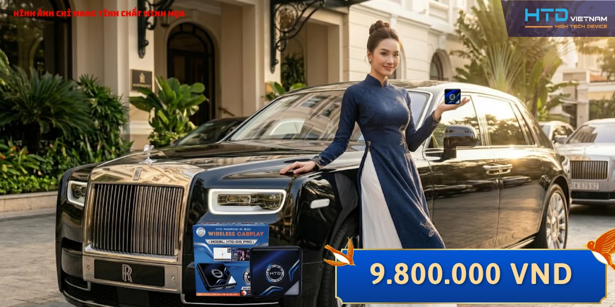 Android Box D10 PRO cho Rolls-Royce Phantom EWB