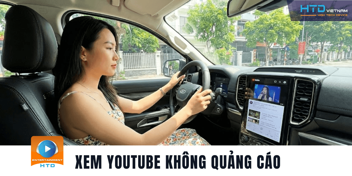 Android Box cho Ford Everest – mở khóa tính năng giải trí trên màn hình nguyên bản