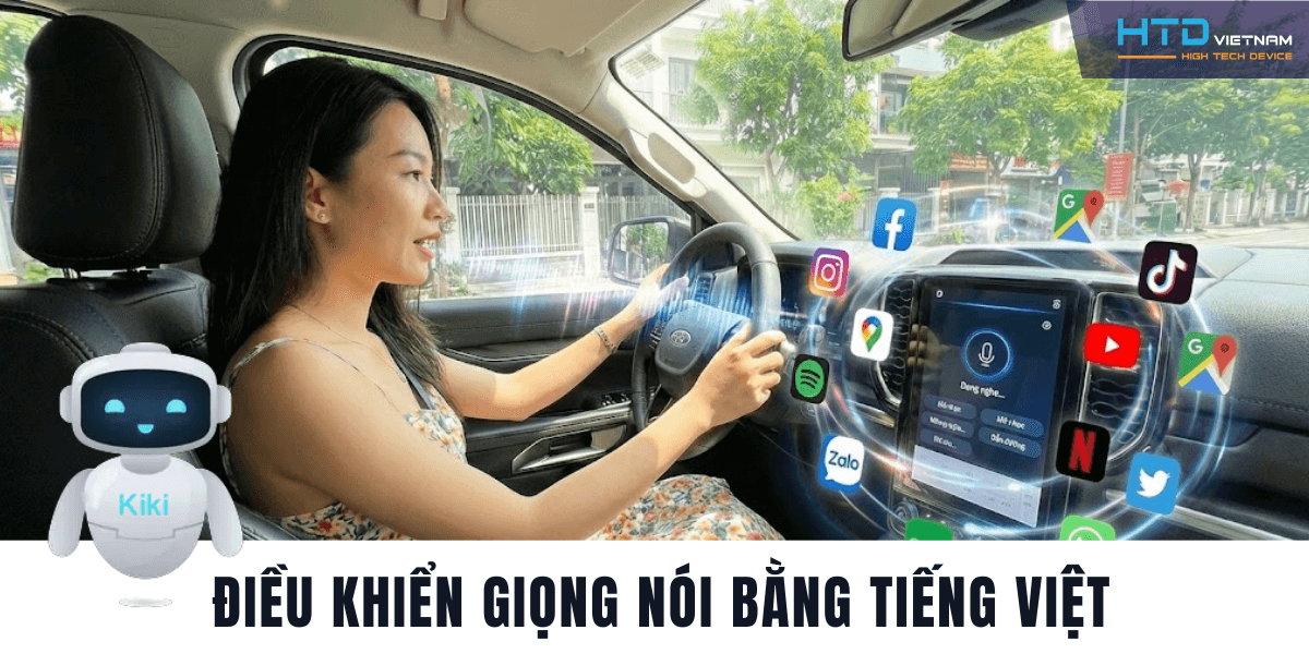 Android Box cho Ford Everest – mở khóa tính năng giải trí trên màn hình nguyên bản