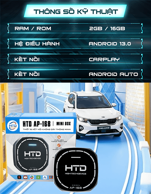 Android Box full chức năng rẻ nhất 2025 cho KIA Sonet Deluxe