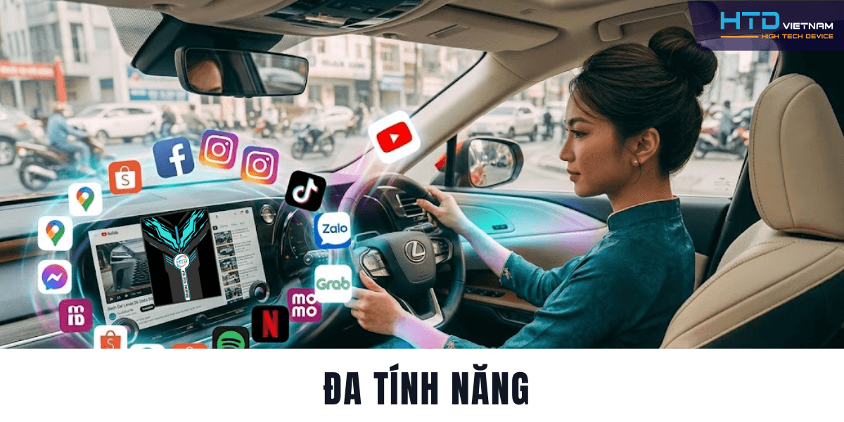 Android Box cho Lexus RX 350 Premium Biến Màn Hình Zin Thành Smart Display Cao Cấp