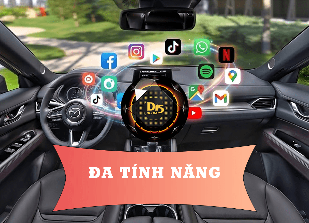 Android Box Mazda CX-8 – Công nghệ hiện đại, hỗ trợ CarPlay cực nhạy