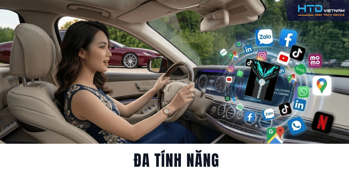 Android Box cho Mercedes S400 Maybach công nghệ xứng tầm xe siêu sang