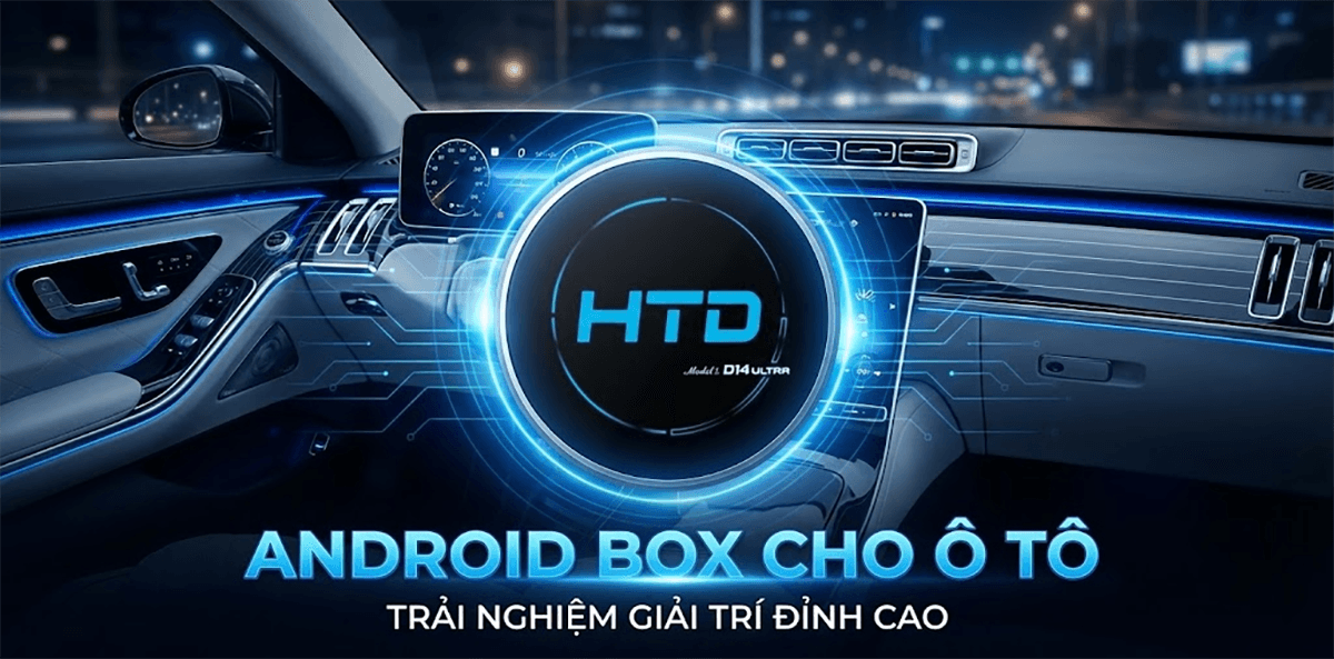 Android Box cho Toyota Vios G CVT tích hợp Bluetooth và GPS ổn định