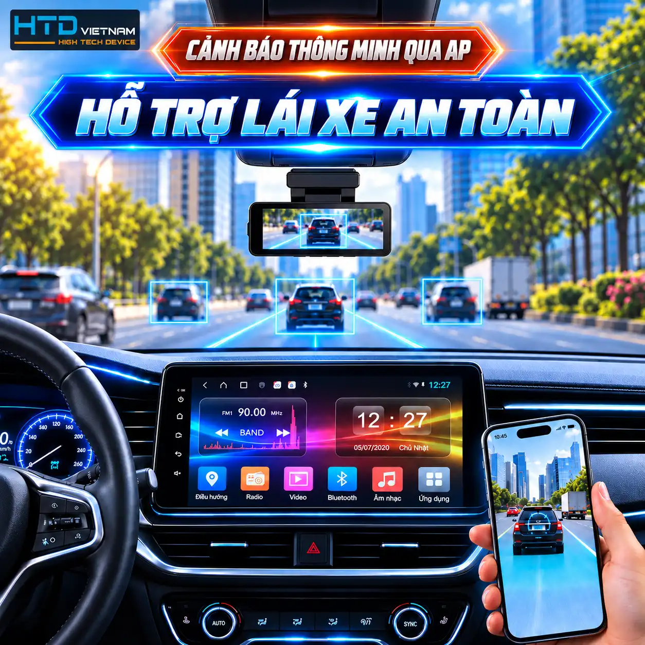 Tương thích nhiều dòng xe