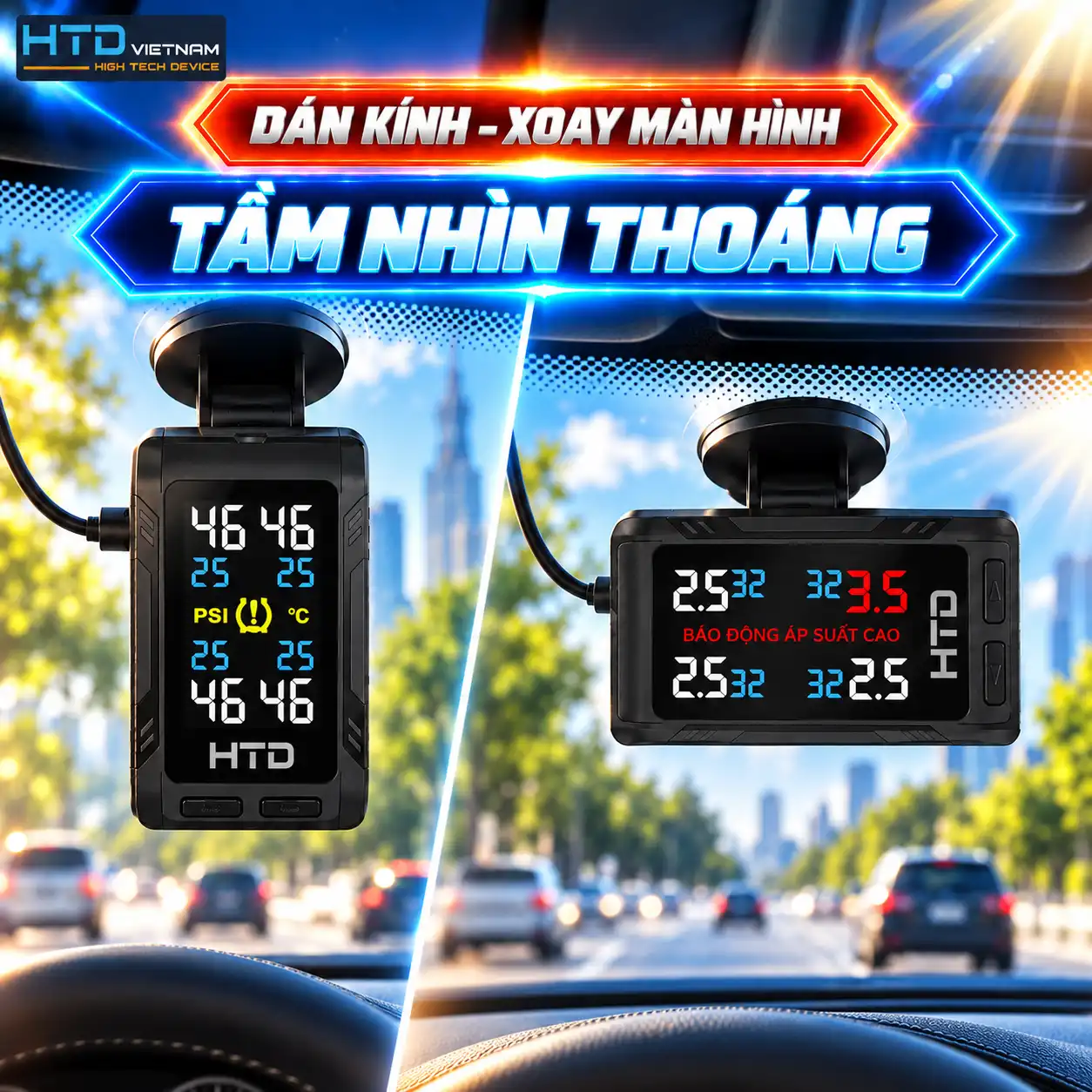Dan Kinh Xoay Man Hinh Tpd26