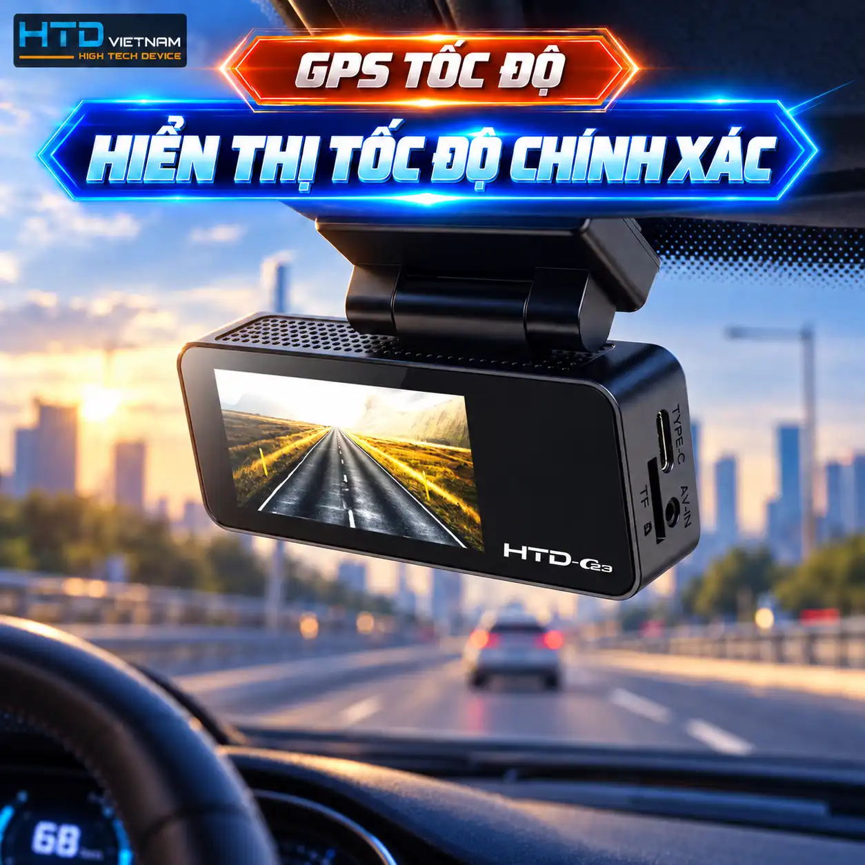 Camera Hành Trình HTD C23-4K ADAS Slide 2