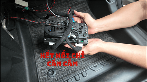 Hỗ trợ Vietmap chuẩn xác – bộ chuyển đổi màn hình Android VF5 hiện đại