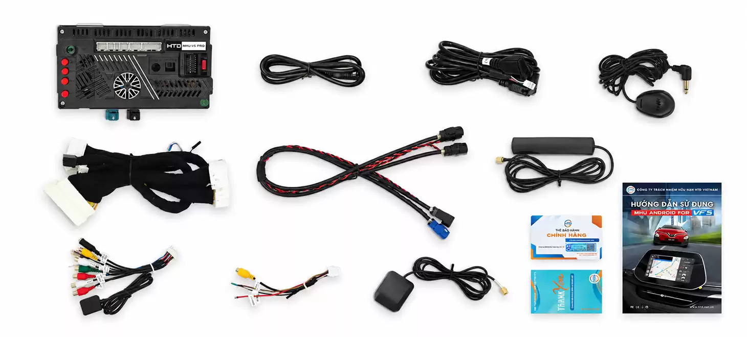 Mở hộp và phụ kiện MHU MH-V5 Pro