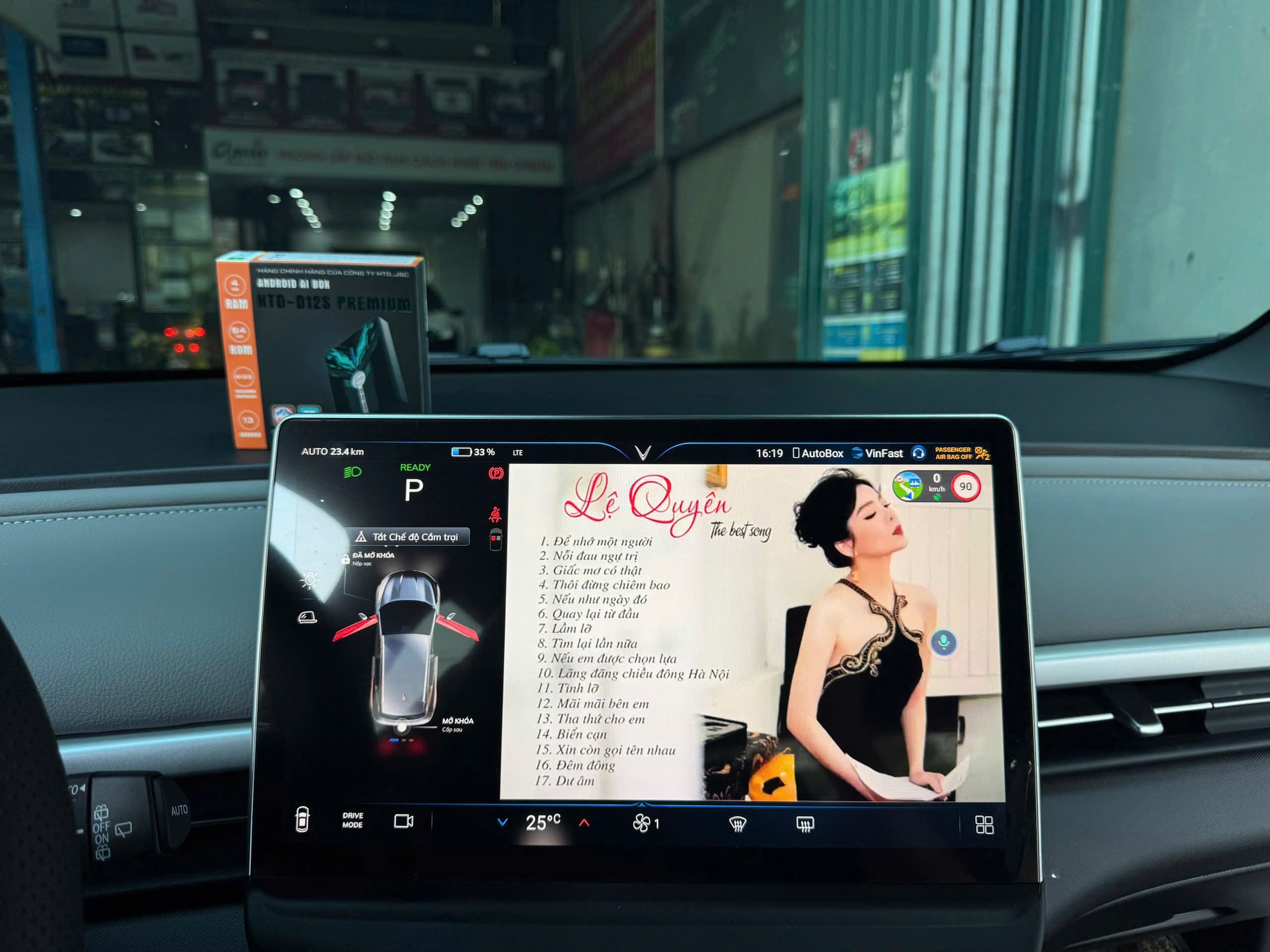 Giải trí đa dạng trên Android Box ô tô