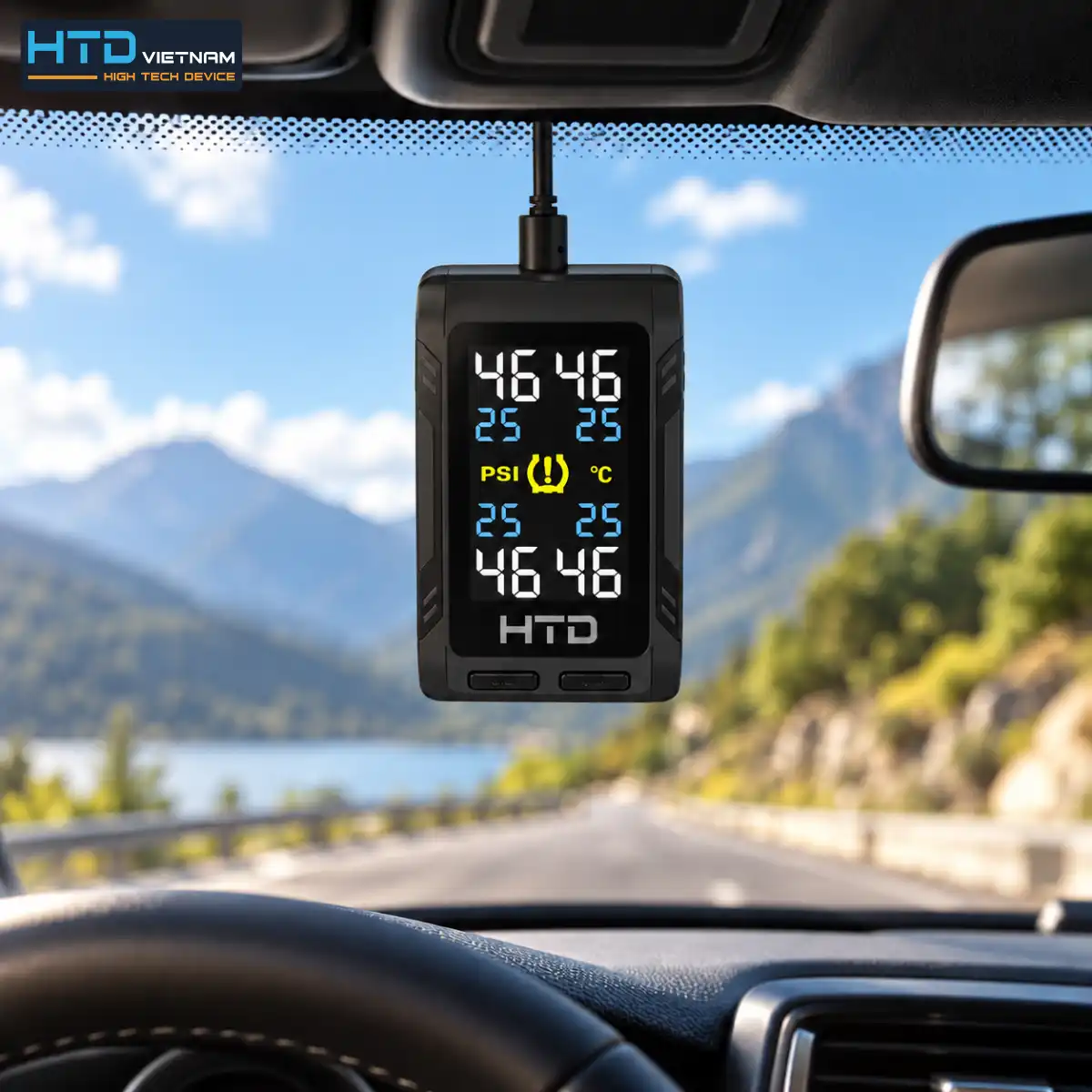 Màn hình kỹ thuật số TPMS TP-D26G