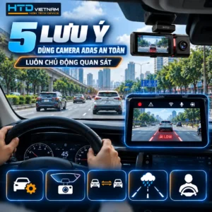5 lưu ý dùng camera ADAS an toàn – Luôn chủ động quan sát