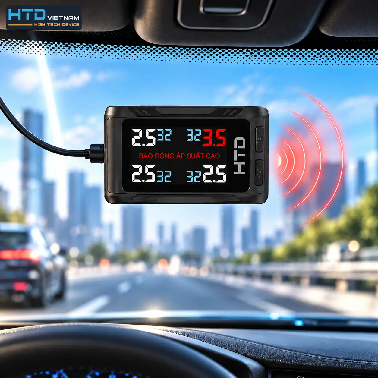 Cảnh báo rò rỉ khí TPMS TP-D26G