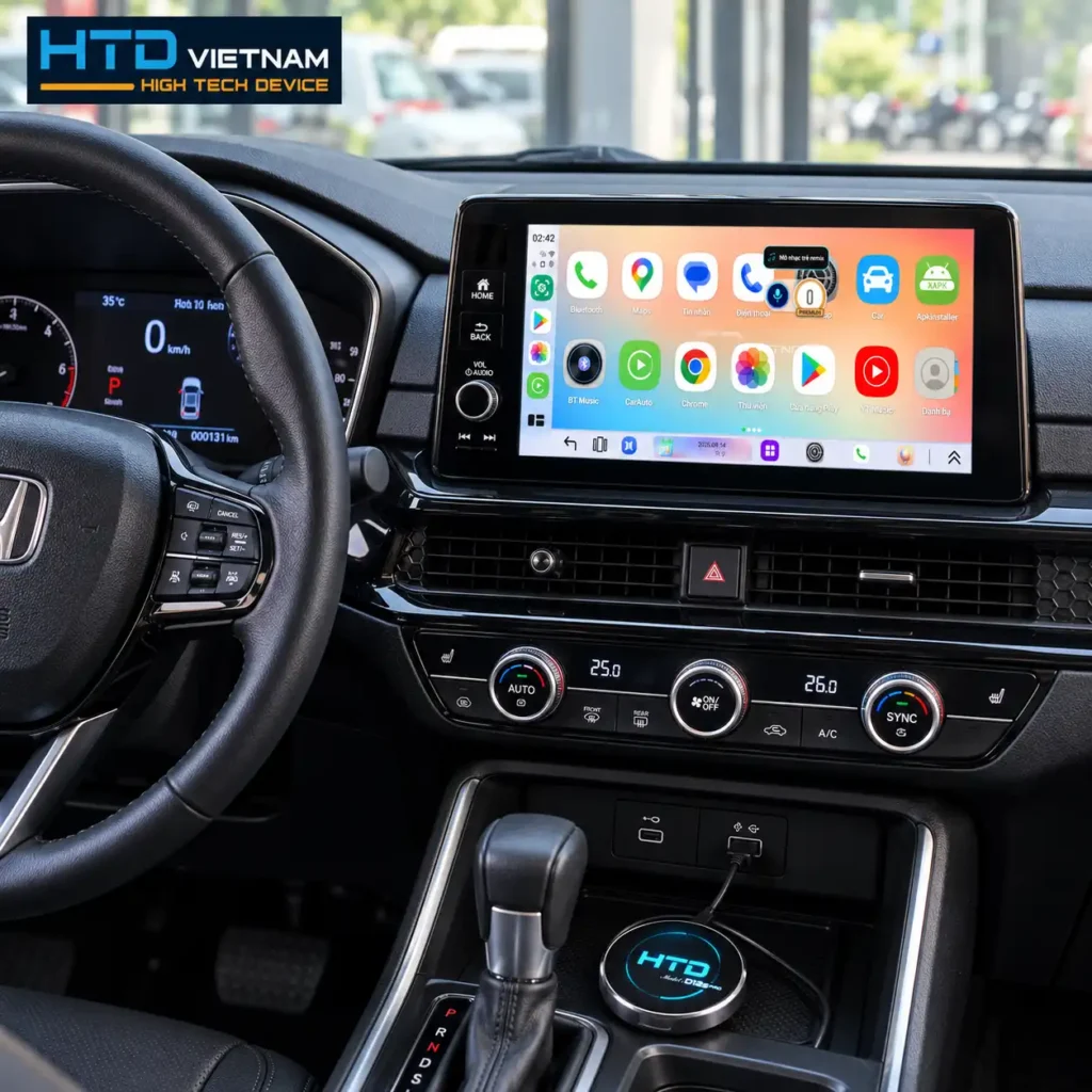 Android Box cho Honda City: chọn dòng sản phẩm theo đời xe và màn hình zin