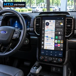 Android Box HTD trên màn hình zin Ford Everest SYNC 4A 12 inch