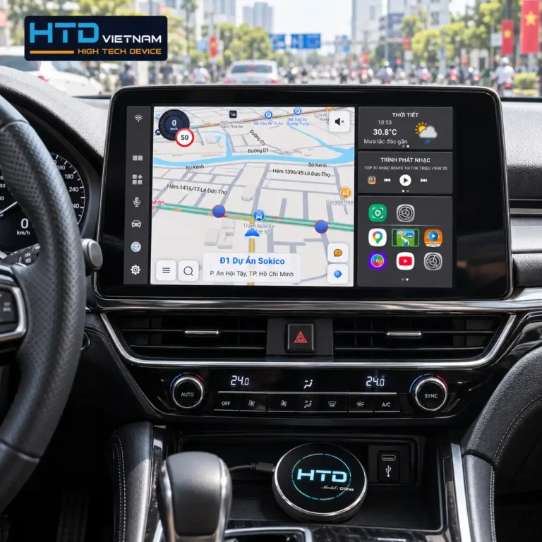 Android Box có Vietmap không? Dòng sản phẩm HTD nào dùng được Vietmap Live