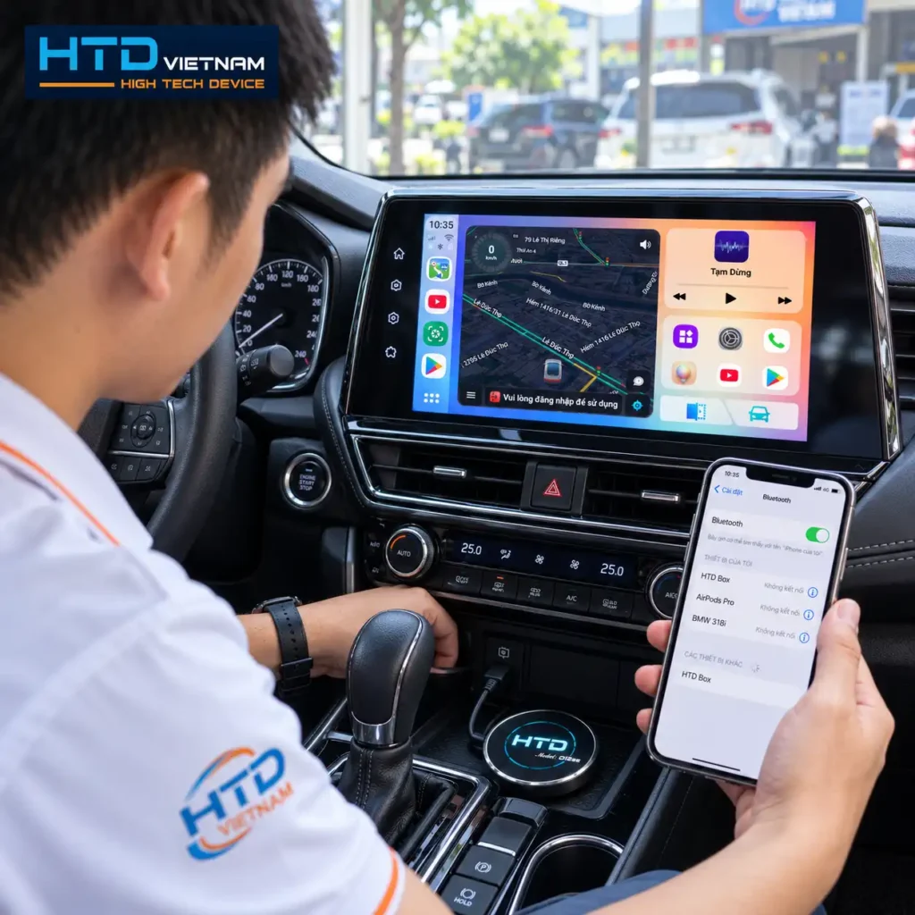 Android Box không kết nối CarPlay: 8 bước kiểm tra cổng, cáp và điện thoại