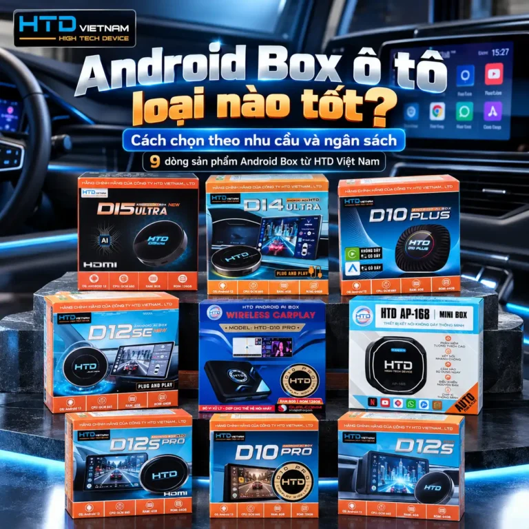 Cách chọn theo nhu cầu và ngân sách cùng 9 dòng sản phẩm của HTD Việt Nam