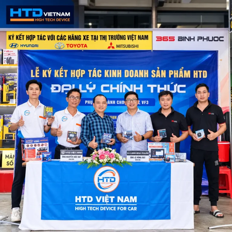 Auto 365 Bình Phước chính thức trở thành nhà phân phối sản phẩm HTD tại khu vực Bình Phước