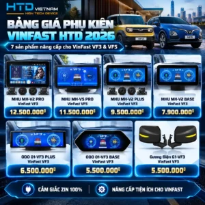 Bảng giá phụ kiện VinFast 2026