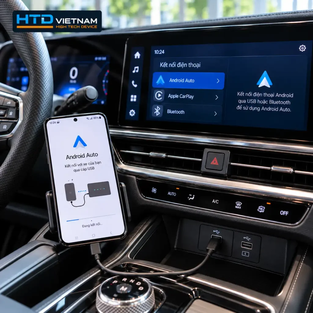 Android Auto không kết nối: 8 bước kiểm tra cáp, xe và điện thoại
