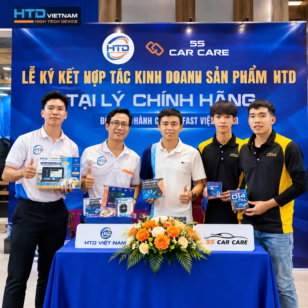 Chào mừng 5S CarCare – đại lý ủy quyền mới của HTD Việt Nam tại Bình Phước